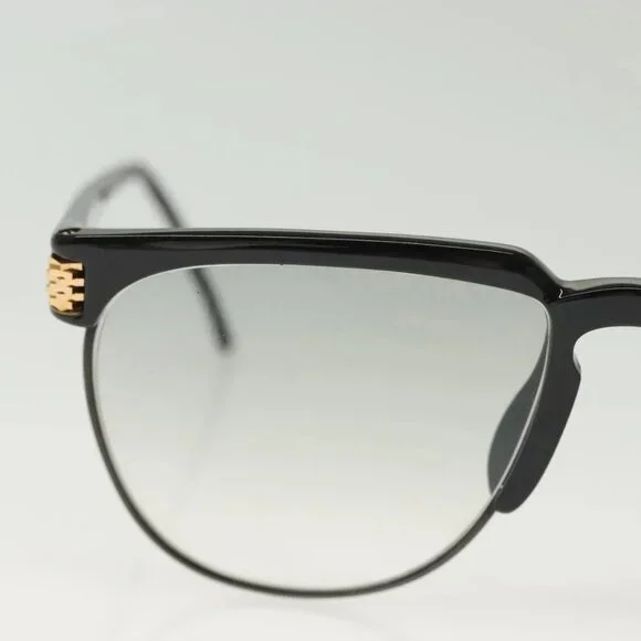 Christian Dior Sunglasses Plastic 2 Set Black Brown Auth BA5045